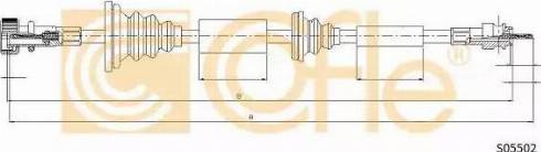 Cofle S05502 - Tacho Shaft car-mod.net