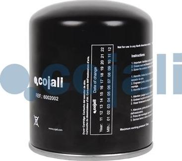 Cojali 6002002 - Air Dryer Cartridge, compressed-air system car-mod.net
