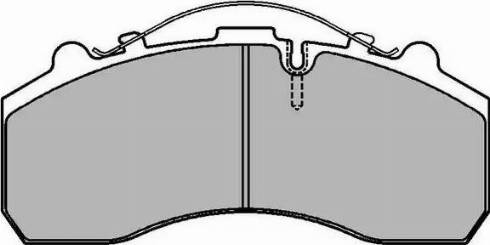 Breck 29108 00 901 10 - Brake Pad Set, disc brake car-mod.net