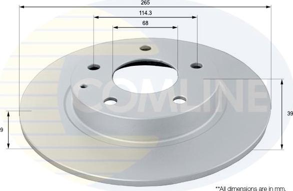 Comline ADC0477 - Brake Disc car-mod.net