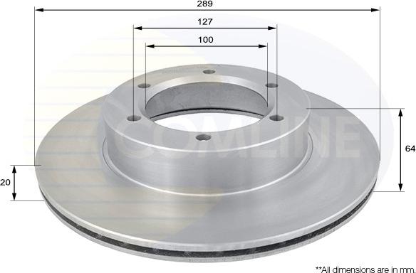 Comline ADC0173V - Brake Disc car-mod.net