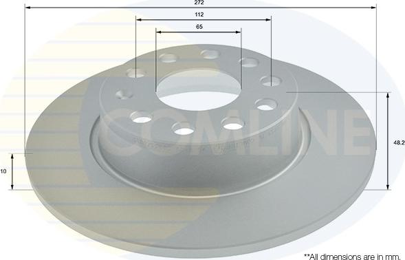 Comline ADC1497 - Brake Disc car-mod.net