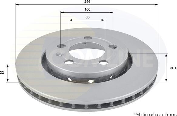 Comline ADC1447V - Brake Disc car-mod.net