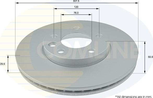 Comline ADC1451V - Brake Disc car-mod.net