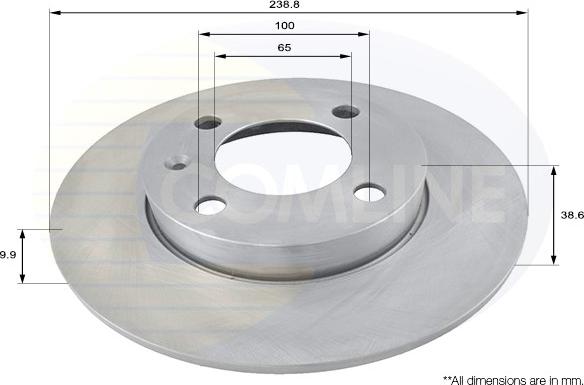 Comline ADC1401 - Brake Disc car-mod.net