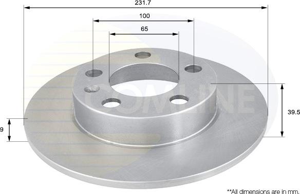 Comline ADC1414 - Brake Disc car-mod.net