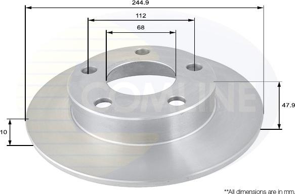 Comline ADC1437 - Brake Disc car-mod.net