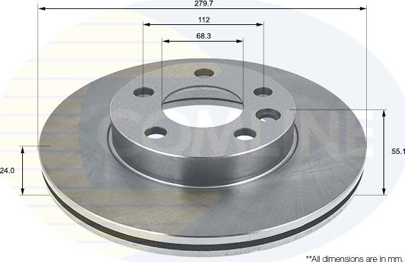 Elit EFD2809 - Brake Disc car-mod.net