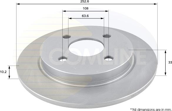 Comline ADC1207 - Brake Disc car-mod.net