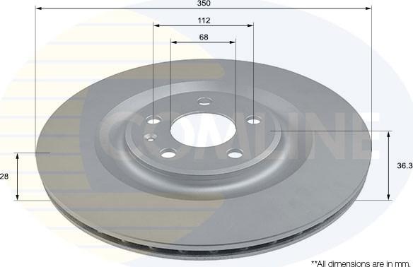 Comline ADC2963V - Brake Disc car-mod.net