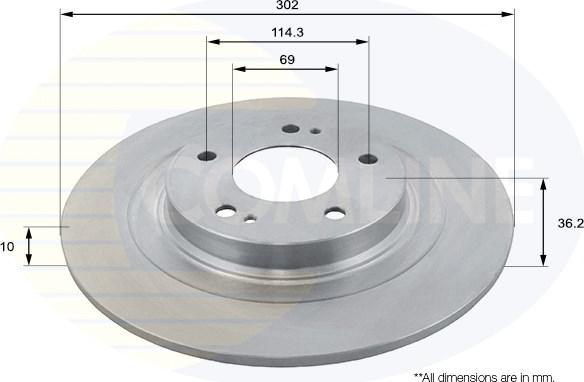 Comline ADC2732 - Brake Disc car-mod.net