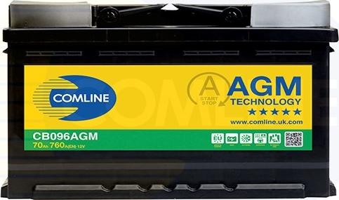 Comline CB096AGM - Starter Battery car-mod.net