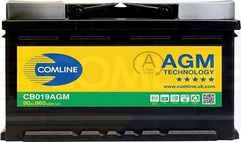 Comline CB019AGM - Starter Battery car-mod.net