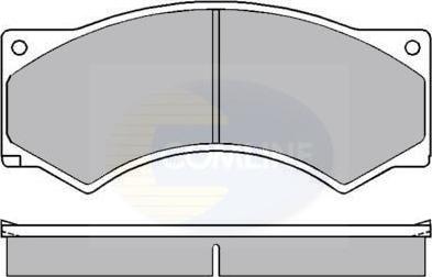 Brake Engineering PA1741 - Brake Pad Set, disc brake car-mod.net