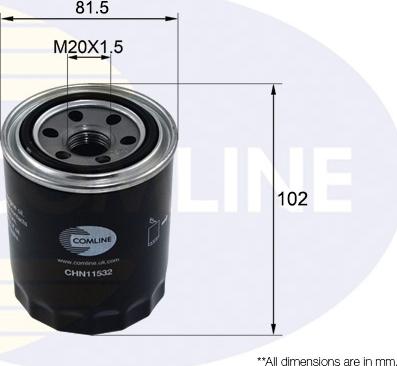 Comline CHN11532 - Oil Filter car-mod.net