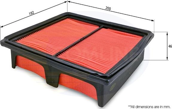 Comline CHN12003 - Engine Air Filter car-mod.net