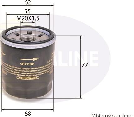 Comline CHY11001 - Oil Filter car-mod.net