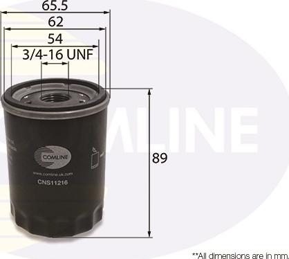 Comline CNS11216 - Oil Filter car-mod.net