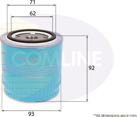 Comline CNS11701 - Oil Filter car-mod.net