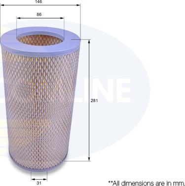 Comline CTY12040 - Engine Air Filter car-mod.net