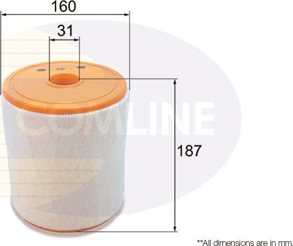 Comline EAF918 - Engine Air Filter car-mod.net