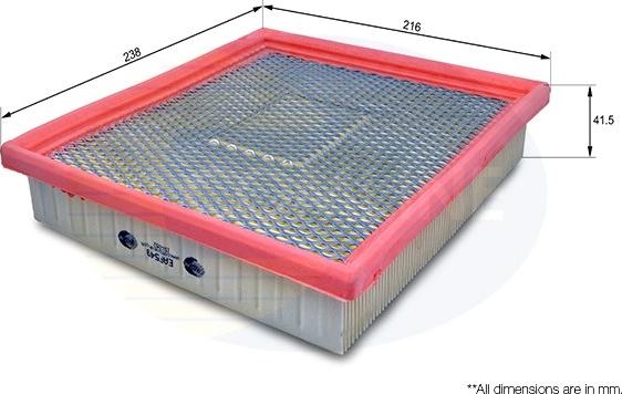 Comline EAF549 - Engine Air Filter car-mod.net
