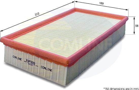 Comline EAF505 - Engine Air Filter car-mod.net