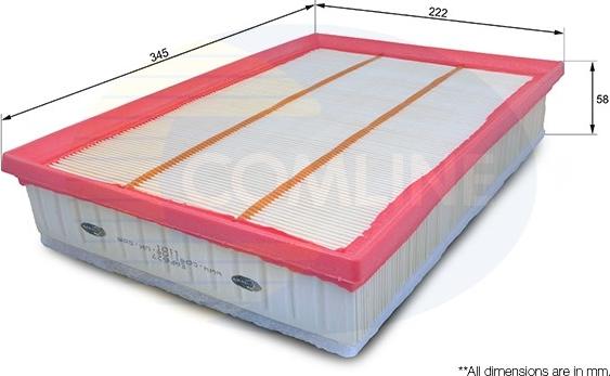Comline EAF627 - Engine Air Filter car-mod.net
