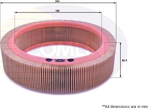 Comline EAF062 - Engine Air Filter car-mod.net