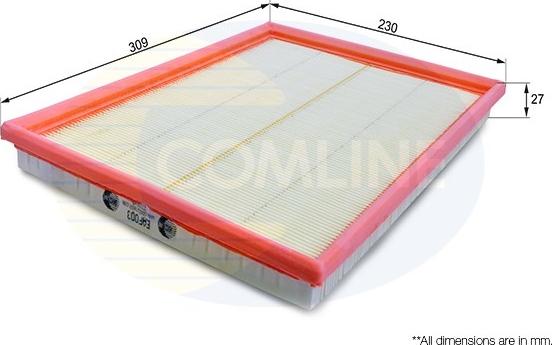 Comline EAF003 - Engine Air Filter car-mod.net
