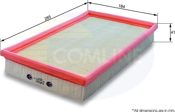 Comline EAF007 - Engine Air Filter car-mod.net