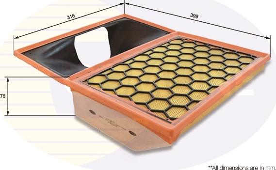 Comline EAF869 - Engine Air Filter car-mod.net