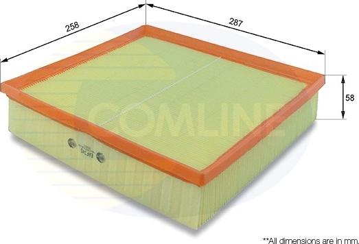 Comline EAF345 - Engine Air Filter car-mod.net