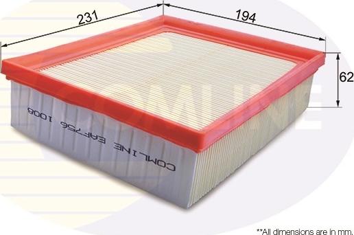 Comline EAF756 - Engine Air Filter car-mod.net