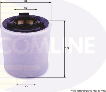 Comline EAF764 - Engine Air Filter car-mod.net