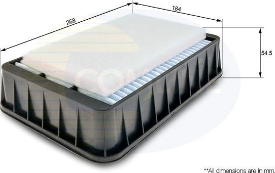 Comline EAF768 - Engine Air Filter car-mod.net