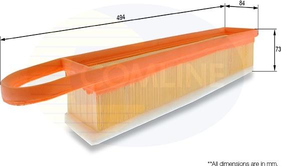 Comline EAF709 - Engine Air Filter car-mod.net