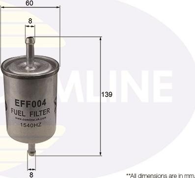 Comline EFF004 - Fuel filter car-mod.net