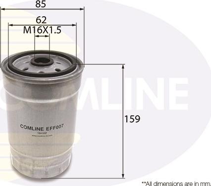 Comline EFF007 - Fuel filter car-mod.net