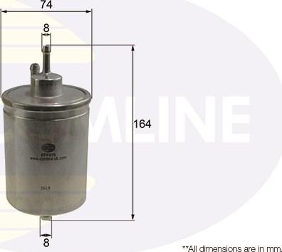 Comline EFF070 - Fuel filter car-mod.net