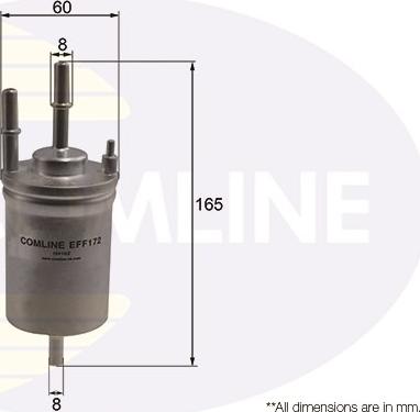 Comline EFF172 - Fuel filter car-mod.net