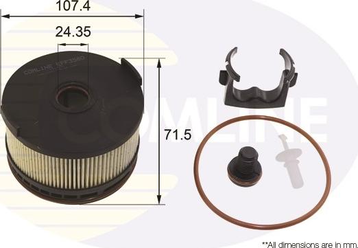 Comline EFF358D - Fuel filter car-mod.net