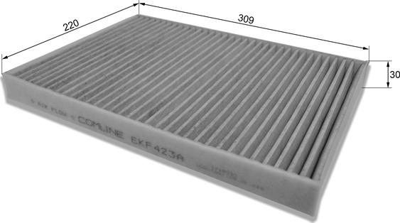 Comline EKF423A - Filter, interior air car-mod.net
