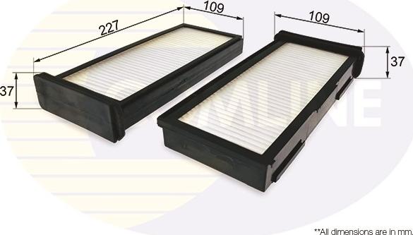 Comline EKF195 - Filter, interior air car-mod.net