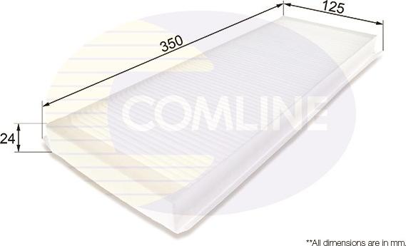 Comline EKF141 - Filter, interior air car-mod.net
