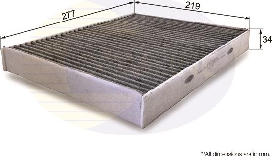 Comline EKF163A - Filter, interior air car-mod.net