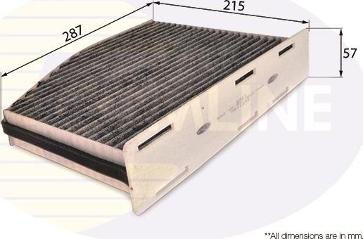 Comline EKF118A - Filter, interior air car-mod.net