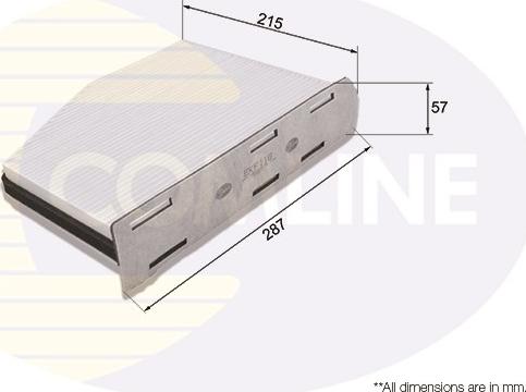 Comline EKF118 - Filter, interior air car-mod.net