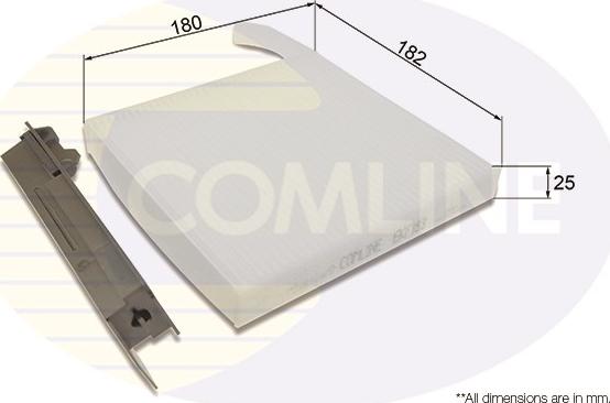 Comline EKF183 - Filter, interior air car-mod.net