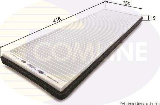 Comline EKF130 - Filter, interior air car-mod.net